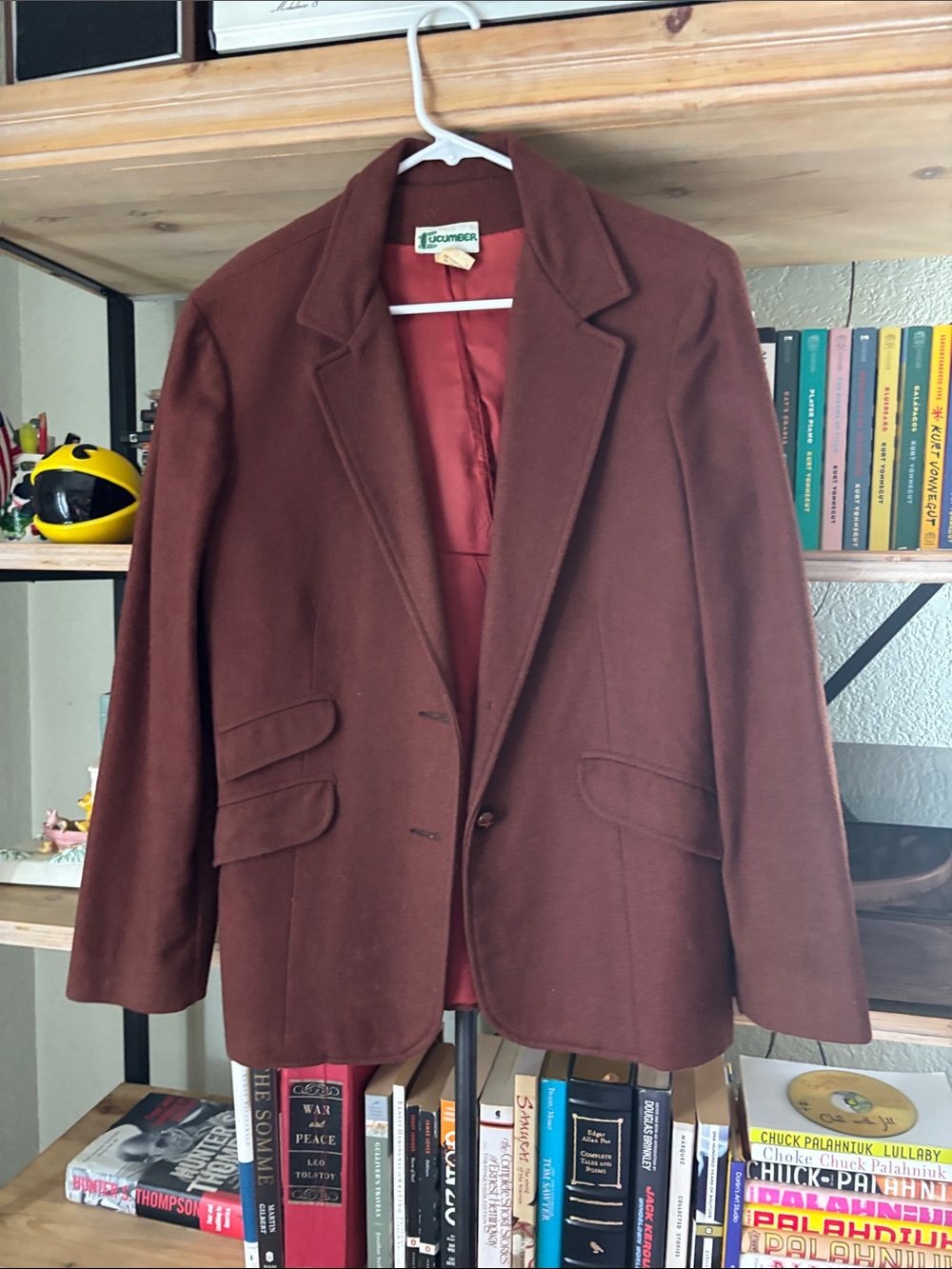 Vintage Rust Brown Women's Blazer